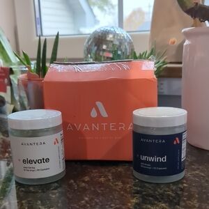 Elevate and Unwind Supplement Set - Orange and Blue